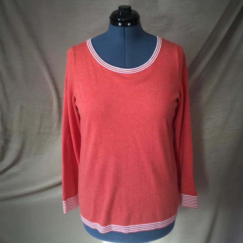 Banana Republic cotton blend lt weight sweater
